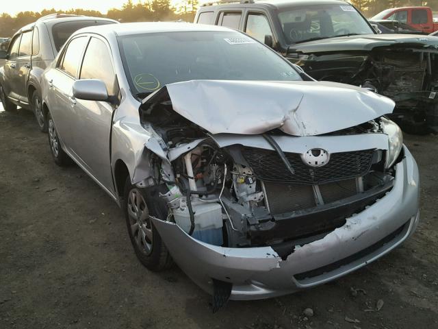 2T1BU4EE1AC246023 - 2010 TOYOTA COROLLA BA SILVER photo 1