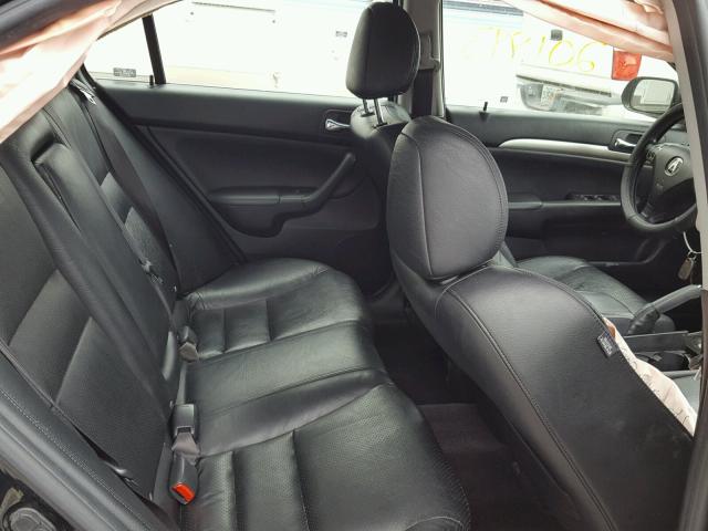 JH4CL96805C002101 - 2005 ACURA TSX BLACK photo 6