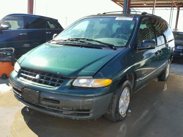 1P4GP44G1XB540024 - 1999 PLYMOUTH GRAND VOYA GREEN photo 2