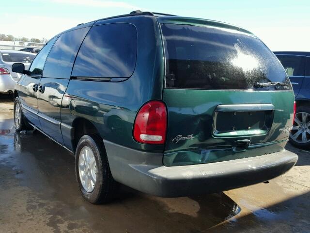 1P4GP44G1XB540024 - 1999 PLYMOUTH GRAND VOYA GREEN photo 3
