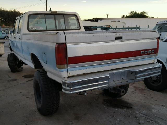 2FTJW36G5KCB24351 - 1989 FORD F350 TWO TONE photo 3