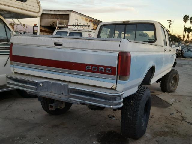 2FTJW36G5KCB24351 - 1989 FORD F350 TWO TONE photo 4