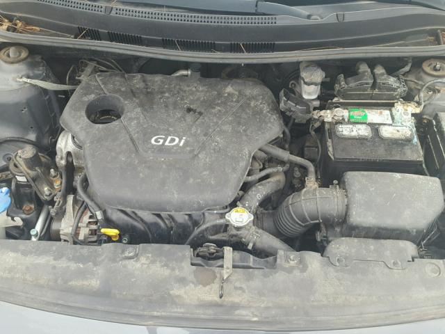 KMHCU4AEXCU113742 - 2012 HYUNDAI ACCENT GLS GRAY photo 7