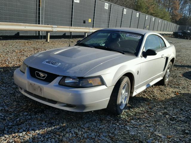 1FAFP40403F351322 - 2003 FORD MUSTANG SILVER photo 2