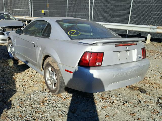 1FAFP40403F351322 - 2003 FORD MUSTANG SILVER photo 3