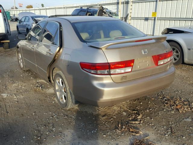 1HGCM66593A100072 - 2003 HONDA ACCORD EX GOLD photo 3