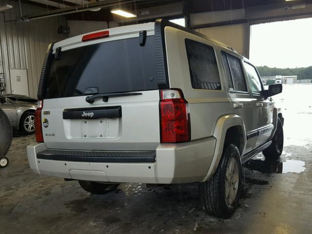 1J8HG48K18C220648 - 2008 JEEP COMMANDER Gümüş foto 4