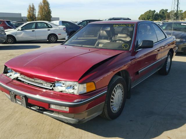 JH4KA3156JC017319 - 1988 ACURA LEGEND L MAROON photo 2