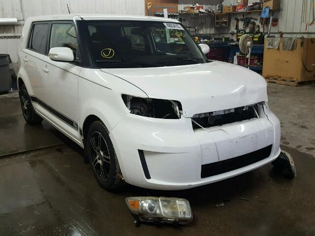 JTLKE50EX91064190 - 2009 TOYOTA SCION XB WHITE photo 1