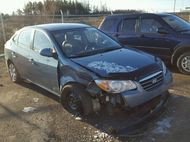 KMHDU45D17U222960 - 2007 HYUNDAI ELANTRA GL BLUE photo 1