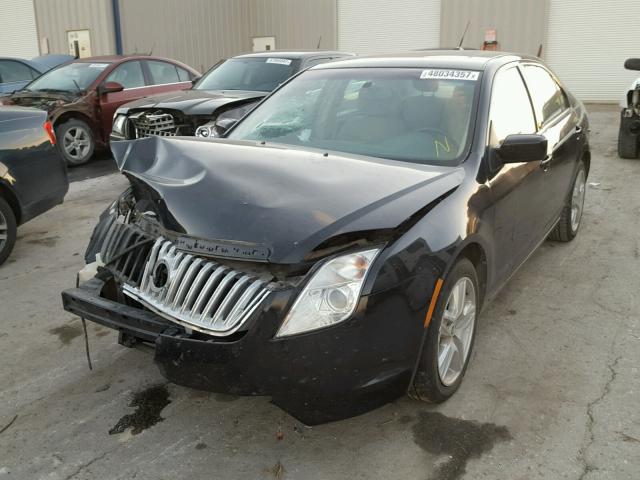 3MEHM0HA2BR603179 - 2011 MERCURY MILAN BLACK photo 2