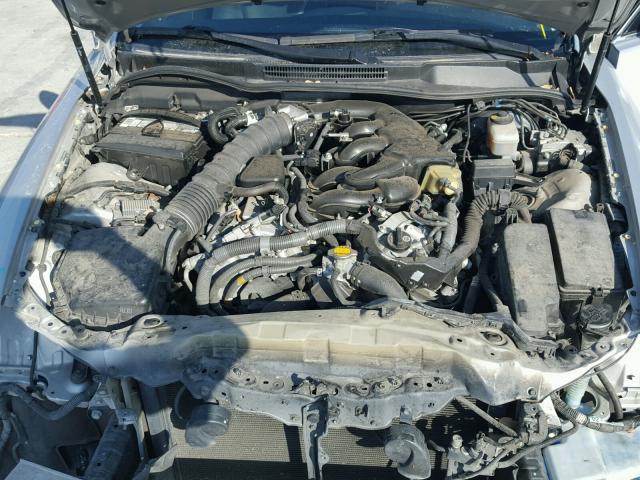 JTHCK262072018166 - 2007 LEXUS IS 250 SILVER photo 7