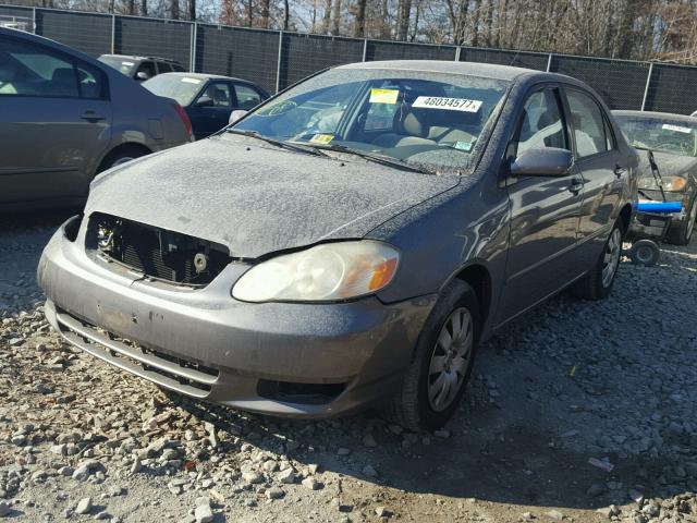 2T1BR32EX3C026754 - 2003 TOYOTA COROLLA CE GRAY photo 2