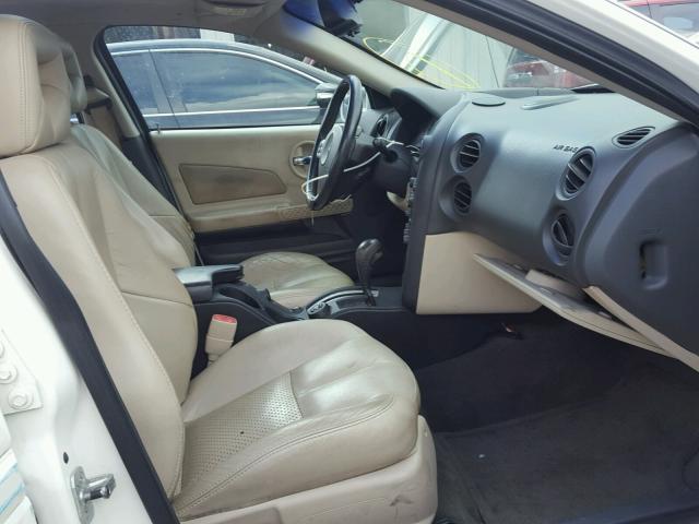 2G2WS522341133799 - 2004 PONTIAC GRAND PRIX თეთრი ფოტო 5