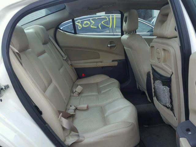 2G2WS522341133799 - 2004 PONTIAC GRAND PRIX თეთრი ფოტო 6