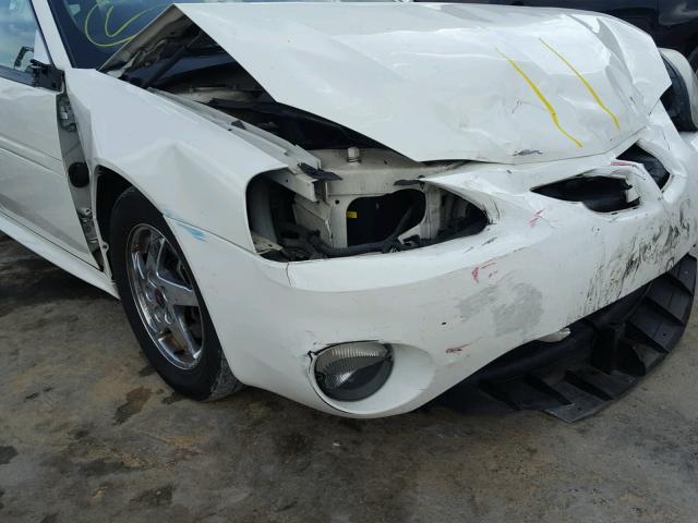 2G2WS522341133799 - 2004 PONTIAC GRAND PRIX თეთრი ფოტო 9
