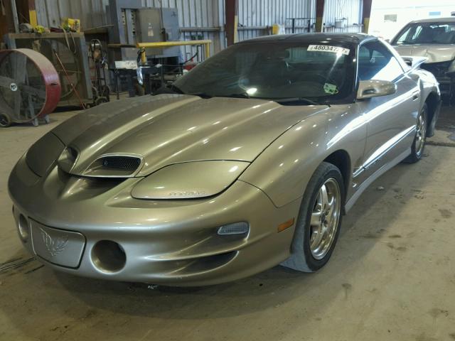 2G2FV22G5X2232141 - 1999 PONTIAC FIREBIRD F GRAY photo 2