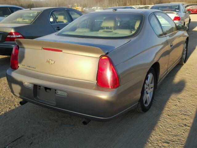 2G1WN151469298059 - 2006 CHEVROLET MONTE CARL 棕色 照片 4