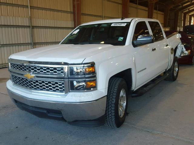 3GCPCREC3EG279556 - 2014 CHEVROLET SILVERADO WHITE photo 2