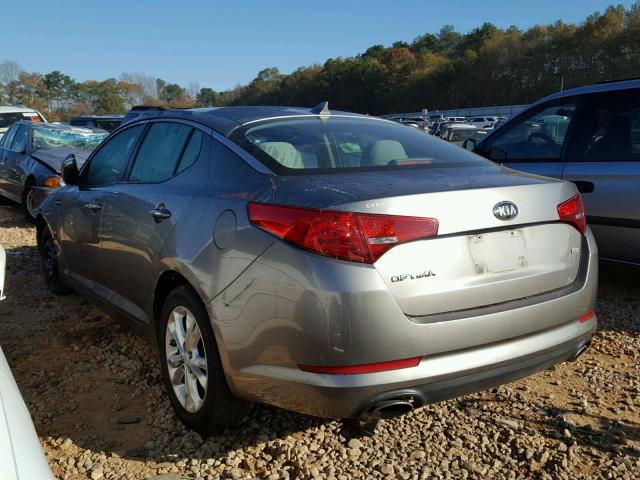 5XXGM4A77DG189546 - 2013 KIA OPTIMA LX GRAY photo 3