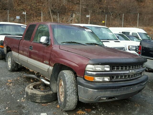 1GCEK19T5XE221576 - 1999 CHEVROLET SILVERADO RED photo 1