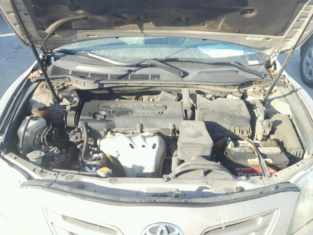 4T1BE46K27U521181 - 2007 TOYOTA CAMRY GOLD photo 7