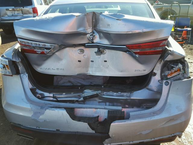 4T1BK1EB2DU026581 - 2013 TOYOTA AVALON BAS 银色 照片 9