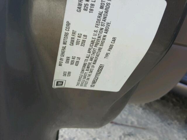 1G1NE52J1Y6202261 - 2000 CHEVROLET MALIBU LS BROWN photo 10