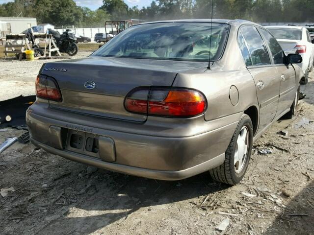 1G1NE52J1Y6202261 - 2000 CHEVROLET MALIBU LS BROWN photo 4