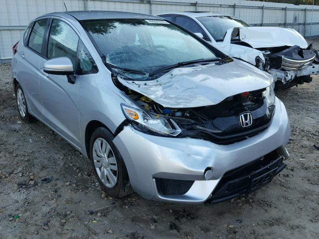 3HGGK5H5XFM716384 - 2015 HONDA FIT LX SILVER photo 1