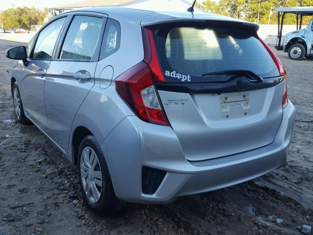 3HGGK5H5XFM716384 - 2015 HONDA FIT LX فضي صورة 3