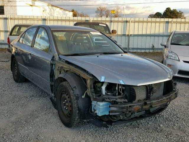 5NPET46C79H573404 - 2009 HYUNDAI SONATA GLS BLUE photo 1