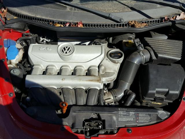 3VWRF31Y28M402961 - 2008 VOLKSWAGEN NEW BEETLE 红色 照片 7