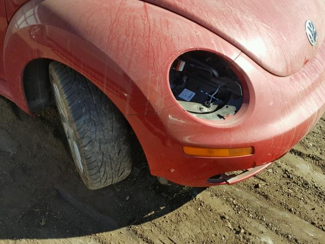 3VWRF31Y28M402961 - 2008 VOLKSWAGEN NEW BEETLE 红色 照片 9
