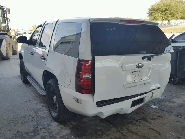 1GNLC2E05BR336676 - 2011 CHEVROLET TAHOE POLI WHITE photo 3