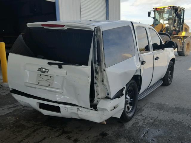 1GNLC2E05BR336676 - 2011 CHEVROLET TAHOE POLI WHITE photo 4