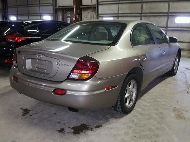 1G3GR64H414278241 - 2001 OLDSMOBILE AURORA BEIGE photo 4