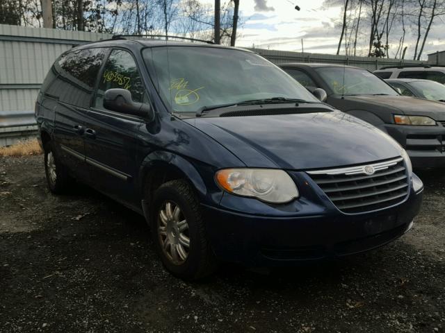 2A4GP54L16R729399 - 2006 CHRYSLER TOWN & COU BLUE photo 1