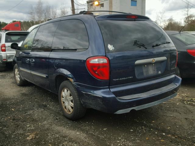 2A4GP54L16R729399 - 2006 CHRYSLER TOWN & COU BLUE photo 3