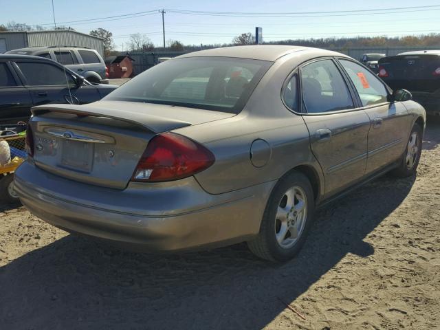 1FAFP53U13G233503 - 2003 FORD TAURUS SE GOLD photo 4