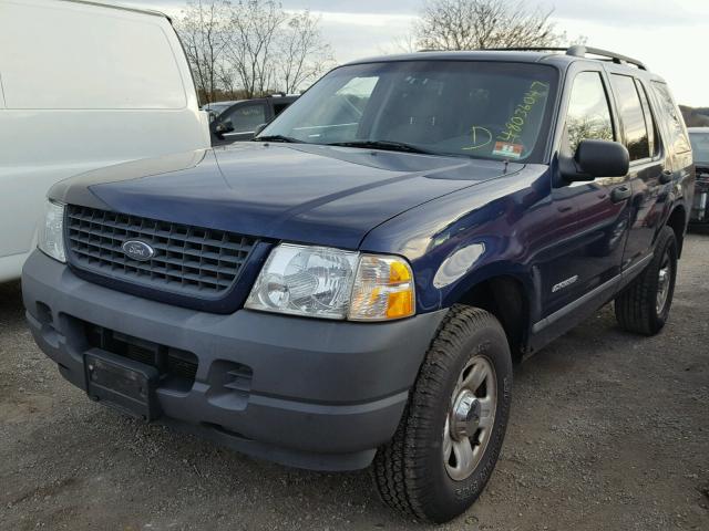 1FMZU72K64UB80517 - 2004 FORD EXPLORER X BLUE photo 2