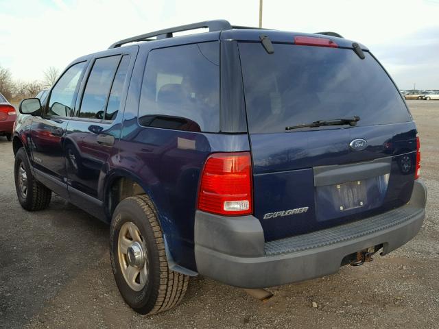 1FMZU72K64UB80517 - 2004 FORD EXPLORER X BLUE photo 3