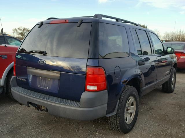 1FMZU72K64UB80517 - 2004 FORD EXPLORER X BLUE photo 4