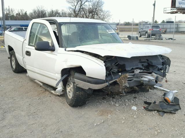 2GCEC19T741114815 - 2004 CHEVROLET SILVERADO WHITE photo 1