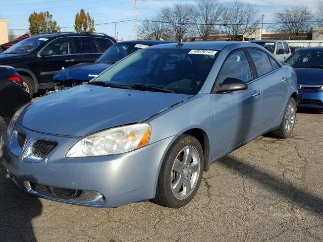 1G2ZG57N894127672 - 2009 PONTIAC G6 BLUE photo 2