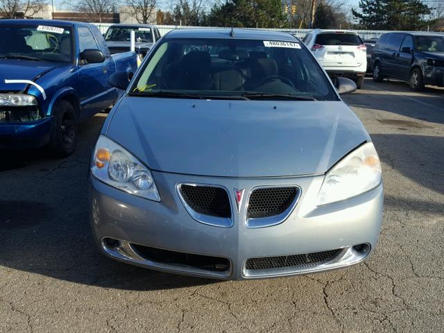 1G2ZG57N894127672 - 2009 PONTIAC G6 BLUE photo 9