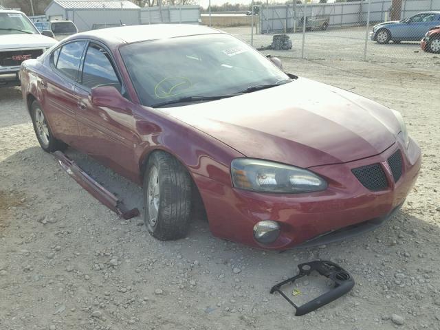 2G2WP552861196333 - 2006 PONTIAC GRAND PRIX BURGUNDY photo 1