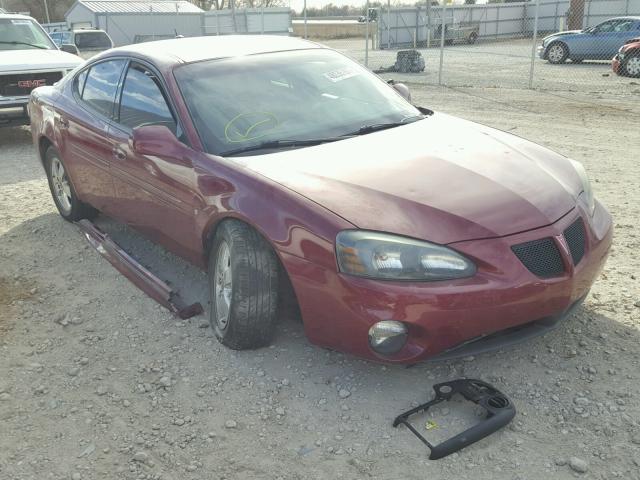 2G2WP552861196333 - 2006 PONTIAC GRAND PRIX BURGUNDY photo 1