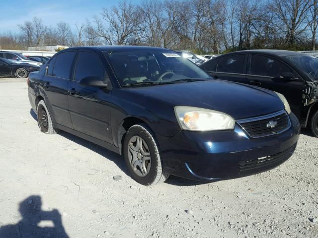 1G1ZS51F36F294297 - 2006 CHEVROLET MALIBU LS BLUE photo 1