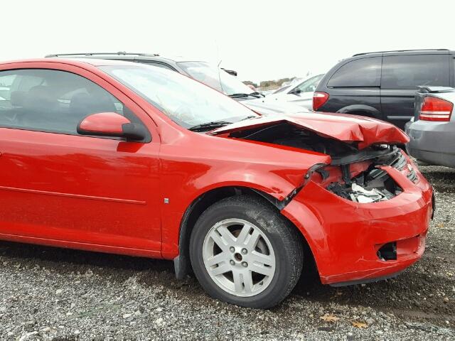 1G1AL15FX67698785 - 2006 CHEVROLET COBALT LT RED photo 10